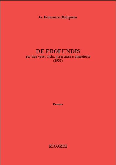 De Profundis